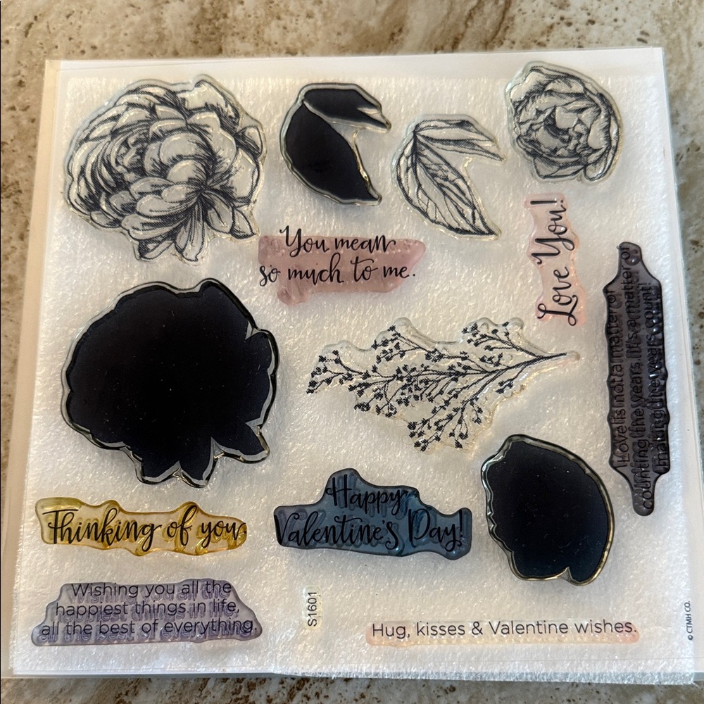 Close to My Heart Clear Stamps Set: Beloved Bouquet